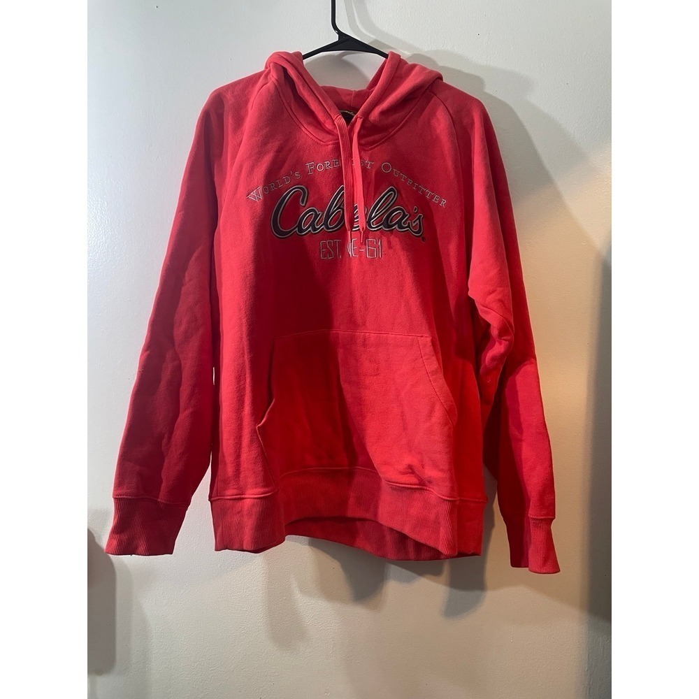 NWT Cabela's Drawstrings Hoodie Pullover Sweatshirt size xl
